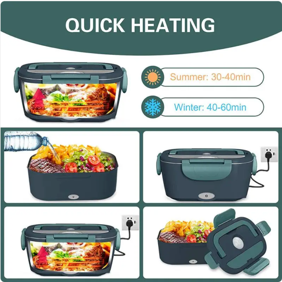 Lonchera Electrica Portatil, para calentar comida