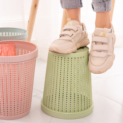 Bote de basura inteligente con dispensador de bolsas, práctico y moderno
