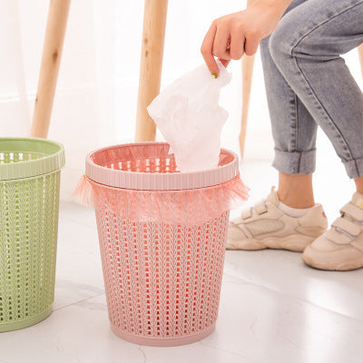 Bote de basura inteligente con dispensador de bolsas, práctico y moderno