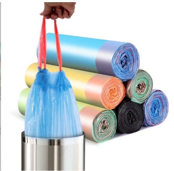 Bote de basura inteligente con dispensador de bolsas, práctico y moderno