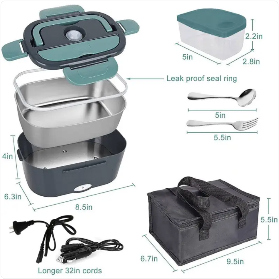Lonchera Electrica Portatil, para calentar comida