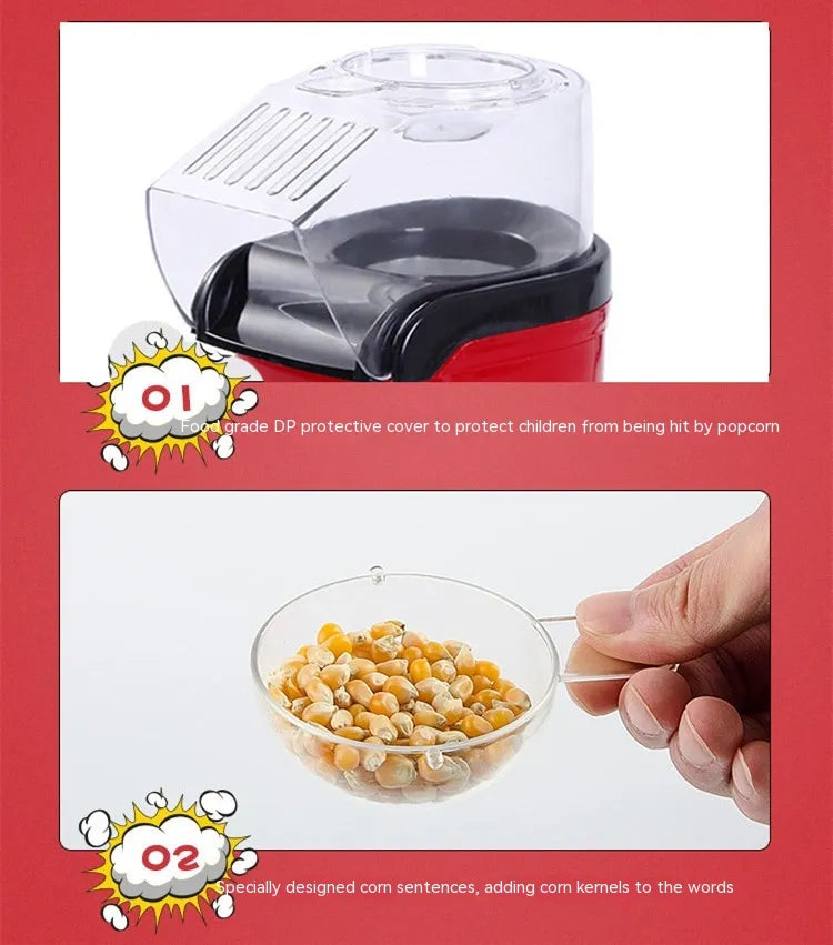 Maquina electrica para hacer palomitas en casa
